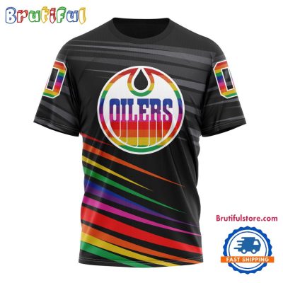 NHL Edmonton Oilers Special Pride Design Hockey Is For Everyone T Shirt, Hoodie, Sweatshirt