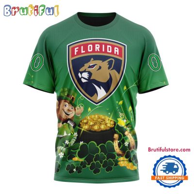 NHL Florida Panthers Personalize St. Patrick's Day Hockey Team T Shirt, Hoodie, Sweatshirt