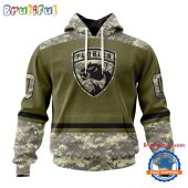 NHL Florida Panthers Special Veterans Military Appreciation Hoodie, TShirt, Sweatshirt