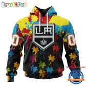 NHL Los Angeles Kings Special Autism Awareness Custom Hoodie, Sweatshirt, TShirt