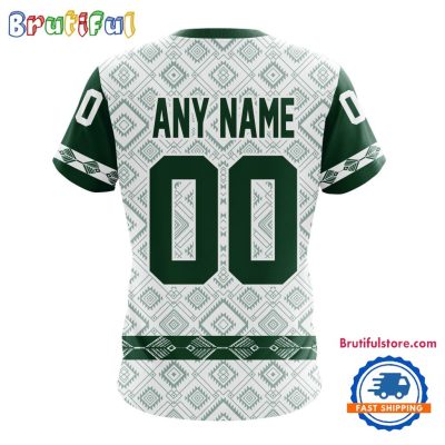 NHL Minnesota Wild Hockey Team Native Heritage Design T Shirt, Hoodie, Sweatshirt