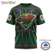 NHL Minnesota Wild Special Native American Heritage Design T Shirt, Hoodie, Sweatshirt