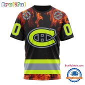 NHL Montreal Canadiens Special Honoring Firefighters Design T Shirt, Hoodie, Sweatshirt