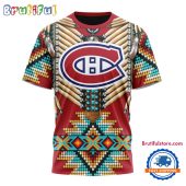 NHL Montreal Canadiens Special Native American Costume Hockey Team Design T Shirt, Hoodie, Sweatshirt