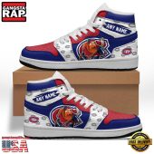 NHL Montreal Canadiens Team Mascot New Design Custom Name Air Jordan 1 Shoes