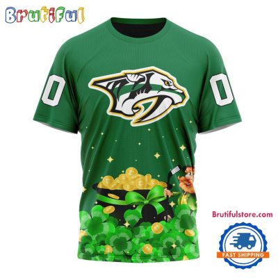NHL Nashville Predators Special Design St.Patrick's Day T Shirt, Hoodie, Sweatshirt