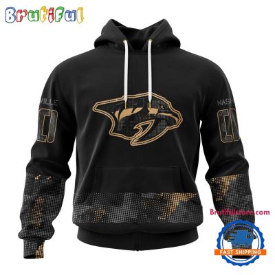 NHL Nashville Predators Veterans Military Appreciation Design Hoodie, Sweatshirt, TShirt