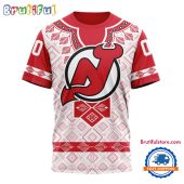 NHL New Jersey Devils Hockey Team Native Heritage Design T Shirt, Hoodie, Sweatshirt