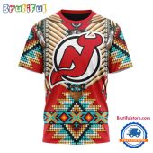 NHL New Jersey Devils Special Native American Costume Hockey Team Design T Shirt, Hoodie, Sweatshirt