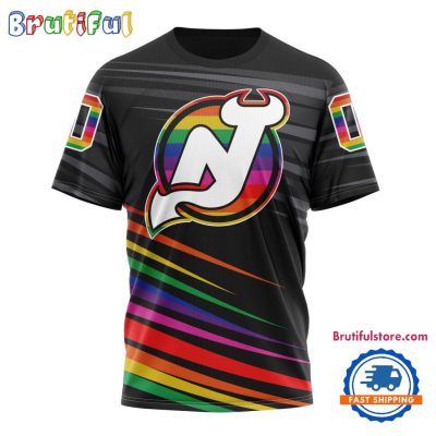 NHL New Jersey Devils Special Pride Design Hockey Is For Everyone T Shirt, Hoodie, Sweatshirt