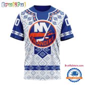 NHL New York Islanders Hockey Team Native Heritage Design T Shirt, Hoodie, Sweatshirt