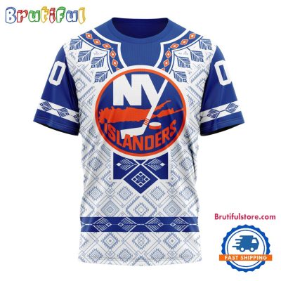 NHL New York Islanders Hockey Team Native Heritage Design T Shirt, Hoodie, Sweatshirt