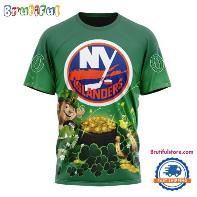 NHL New York Islanders Personalize St. Patrick's Day Hockey Team T Shirt, Hoodie, Sweatshirt