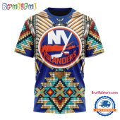 NHL New York Islanders Special Native American Costume Hockey Team Design T Shirt, Hoodie, Sweatshirt
