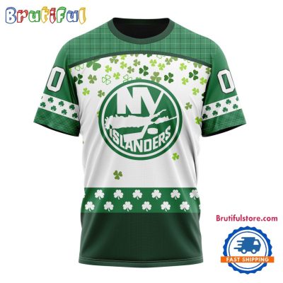 NHL New York Islanders St. Patrick's Day For Hockey Fans New Design T Shirt