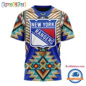 NHL New York Rangers Special Native American Costume Hockey Team Design T Shirt, Hoodie, Sweatshirt