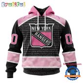 Nhl New York Rangers Special Pink Fight Breast Cancer Art Hoodie T Shirt Sweatshirt9413.jpg - demo10