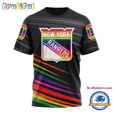 NHL New York Rangers Special Pride Design Hockey Is For Everyone T Shirt, Hoodie, Sweatshirt