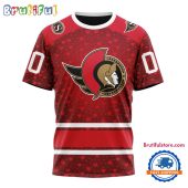 NHL Ottawa Senators Hockey Team Gift For Valentines Day TShirt, Sweatshirt, Hoodie