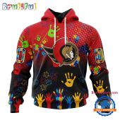 NHL Ottawa Senators Special Autism Awareness Personalization Hoodie, TShirt, Sweatshirt