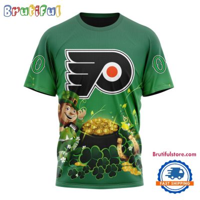 NHL Philadelphia Flyers Personalize St. Patrick's Day Hockey Team T Shirt, Hoodie, Sweatshirt