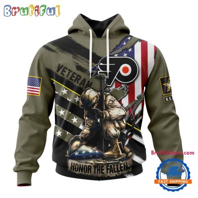 NHL Philadelphia Flyers Special Hockey Honor Veterans And Their Families Hoodie, TShirt, Sweatshirt