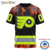 NHL Philadelphia Flyers Special Honoring Firefighters Design T Shirt, Hoodie, Sweatshirt