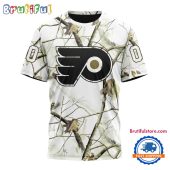 NHL Philadelphia Flyers Special White Winter Hunting Camo T Shirt, Hoodie, Sweatshirt