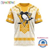 NHL Pittsburgh Penguins Hockey Team Native Heritage Design T Shirt, Hoodie, Sweatshirt