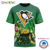 NHL Pittsburgh Penguins Personalize St. Patrick's Day Hockey Team T Shirt, Hoodie, Sweatshirt