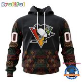 NHL Pittsburgh Penguins Special Design For Black History Month Hoodie, TShirt, Sweatshirt