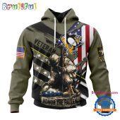 NHL Pittsburgh Penguins Special Hockey Honor Veterans And Their Families Hoodie, TShirt, Sweatshirt
