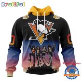 Nhl Pittsburgh Penguins X Kiss Band Special Hockey Team Music Design Unisex Hoodie4441.jpg - demo10