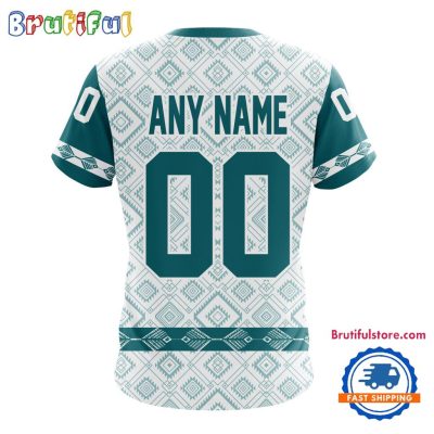 NHL San Jose Sharks Hockey Team Native Heritage Design T Shirt, Hoodie, Sweatshirt