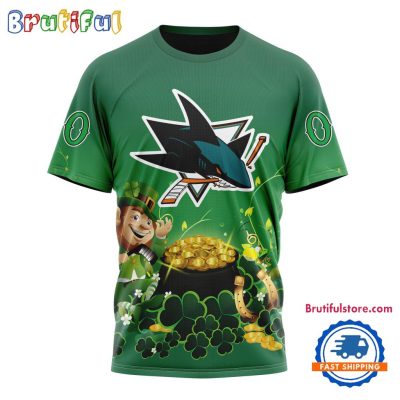 NHL San Jose Sharks Personalize St. Patrick's Day Hockey Team T Shirt, Hoodie, Sweatshirt