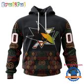 NHL San Jose Sharks Special Design For Black History Month Hoodie, TShirt, Sweatshirt