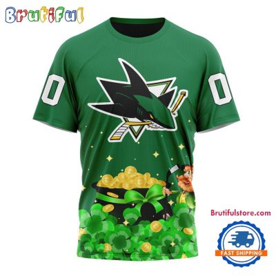 NHL San Jose Sharks Special Design St.Patrick's Day T Shirt, Hoodie, Sweatshirt