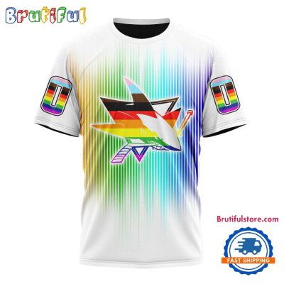 NHL San Jose Sharks Special LGBT Design For Pride Month T Shirt, Sweatshirt, Hoodie