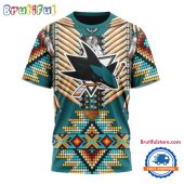 NHL San Jose Sharks Special Native American Costume Hockey Team Design T Shirt, Hoodie, Sweatshirt
