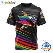 NHL San Jose Sharks Special Pride Design Hockey Is For Everyone T Shirt, Hoodie, Sweatshirt