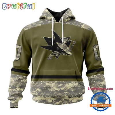 NHL San Jose Sharks Special Veterans Military Appreciation Hoodie, TShirt, Sweatshirt