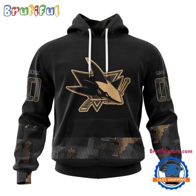 NHL San Jose Sharks Veterans Military Appreciation Design Hoodie, Sweatshirt, TShirt