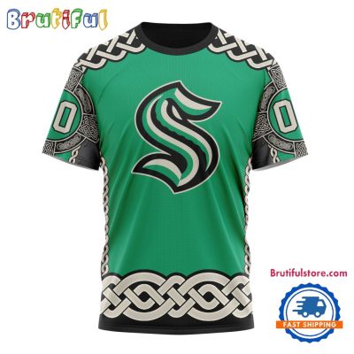 NHL Seattle Kraken x St.Patrick's Day New Design T Shirt, Sweatshirt, Hoodie