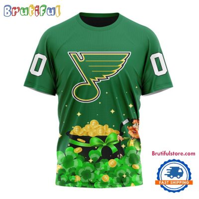 NHL St. Louis Blues Special Design St.Patrick's Day T Shirt, Hoodie, Sweatshirt