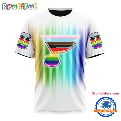 NHL St. Louis Blues Special LGBT Design For Pride Month T Shirt, Sweatshirt, Hoodie