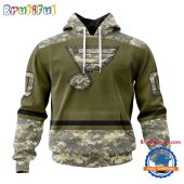 NHL St. Louis Blues Special Veterans Military Appreciation Hoodie, TShirt, Sweatshirt
