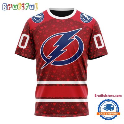 NHL Tampa Bay Lightning Hockey Team Gift For Valentines Day TShirt, Sweatshirt, Hoodie