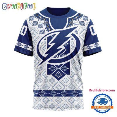 NHL Tampa Bay Lightning Hockey Team Native Heritage Design T Shirt, Hoodie, Sweatshirt