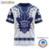 NHL Toronto Maple Leafs Hockey Team Native Heritage Design T Shirt, Hoodie, Sweatshirt