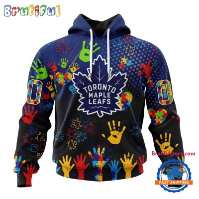 NHL Toronto Maple Leafs Special Autism Awareness Personalization Hoodie, TShirt, Sweatshirt